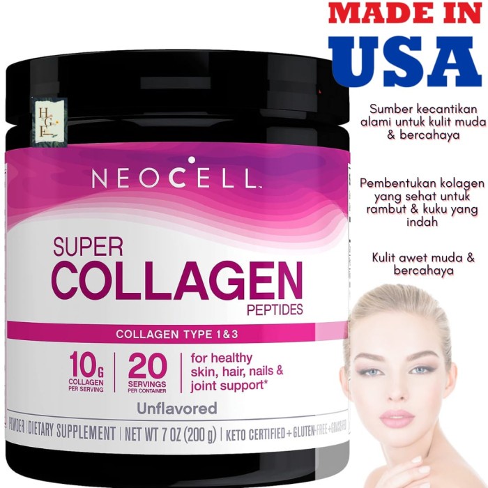 Neocell Super Collagen Powder Type 1 & 3 198 G - Neocell