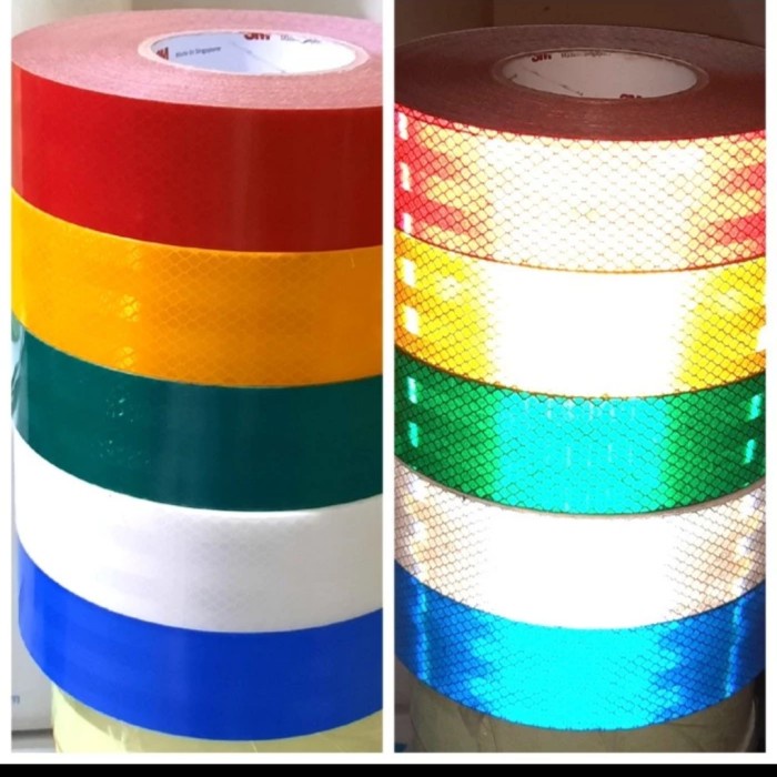 ✅Ori 3M Original Scotlite Egp 2Inc X 45M Reflector Sticker Pemantul Cahaya Terbatas