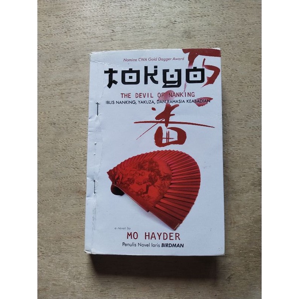 Buku Novel Triller, TOKYO The Devil of Nanking Karya Mo Hayder