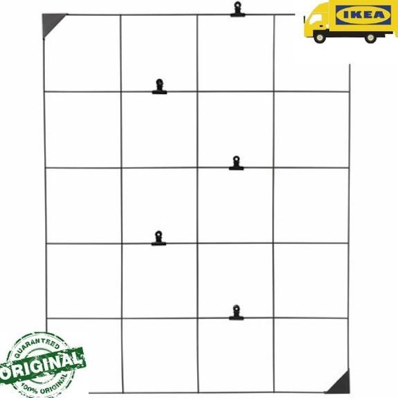 

Seri KEA Papan Memo Besi Dengan Capitan Klip 60x75cm _ Hitam