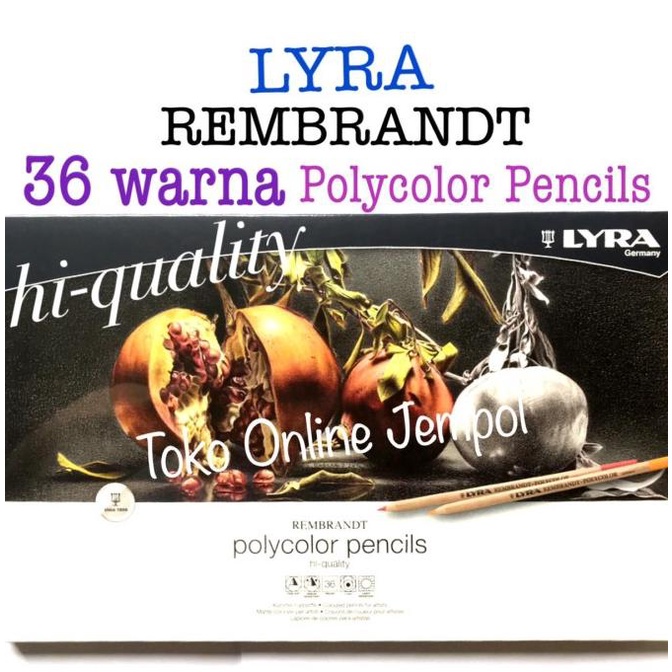 

36 warna Polycolor Pensils Rembrandt LYRA 170328 art.2001360 ATK1222LY