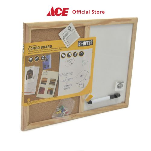 

Ace - Bi-Silque Papan Kombinasi 40X30 Cm Pin Board Papan Display Soft Board Alat Presentasi
