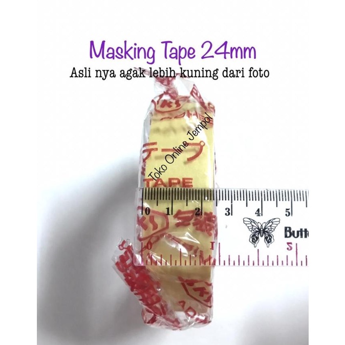 

24mm Masking Tape SKS Lem Kertas Paper Solatip ATK1148SK