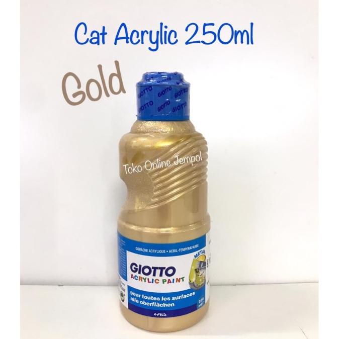 

GOLD GIOTTO Cat Acrylic 250ml Paint Akrilik 533800 satuan ATK0796GT