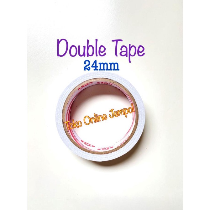 

12meter Double Tape Kertas Putih SKS 24mm ATK1010SK