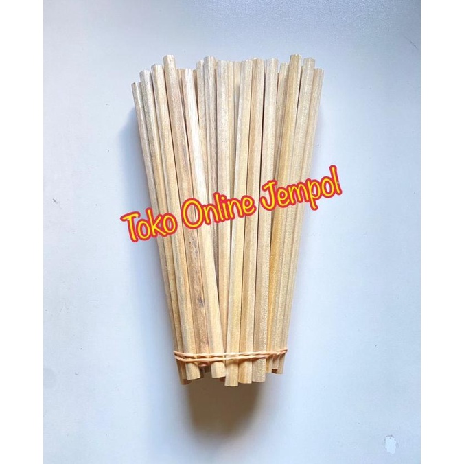 

Pensil Kayu Polos 2B wood pencil belum serut gift souvenir ATK1485FD