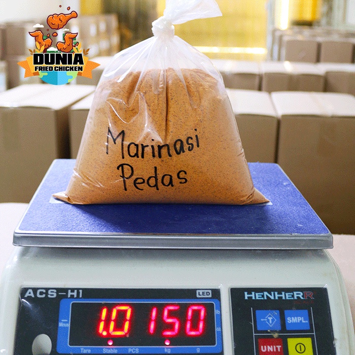 

Bumbu Marinasi Fried Chien 1Kg (Pedas)