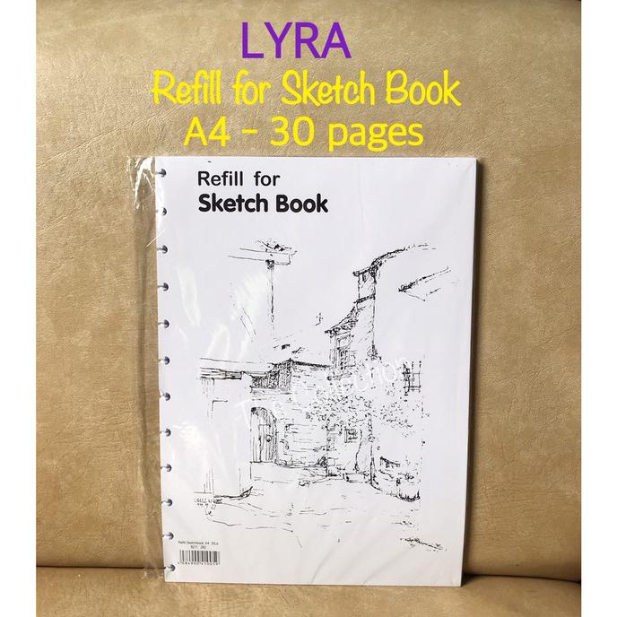 

ATK0668LR refill A4 Sketch Book LYRA 9211260 isi ulang buku sketsa