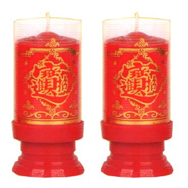 Lilin Stearin Zhao Cai Merah