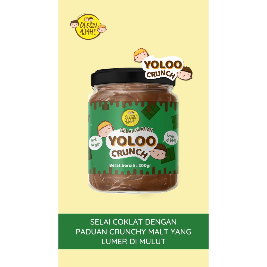 

Olesinajah Selai Yoloo 200Gr + Selai Sier Twin'S 200Gr