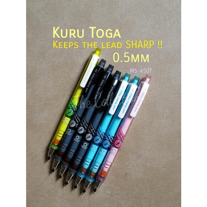 

ATK286KT 0.5mm Mechanic Pencil - Uni KURUTOGA STANDARD M5-450T mekanik