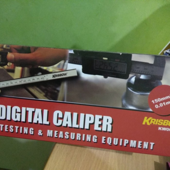 New Sigmat Digital Krisbow / Digital Caliper 150Mm/6In 0.01Mm