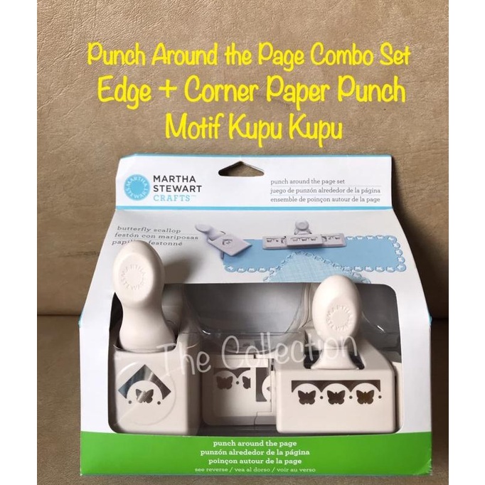 

CR80 2in1 Edge+Corner Punch Butterfly 42-60093 Pembolong Kertas Craft