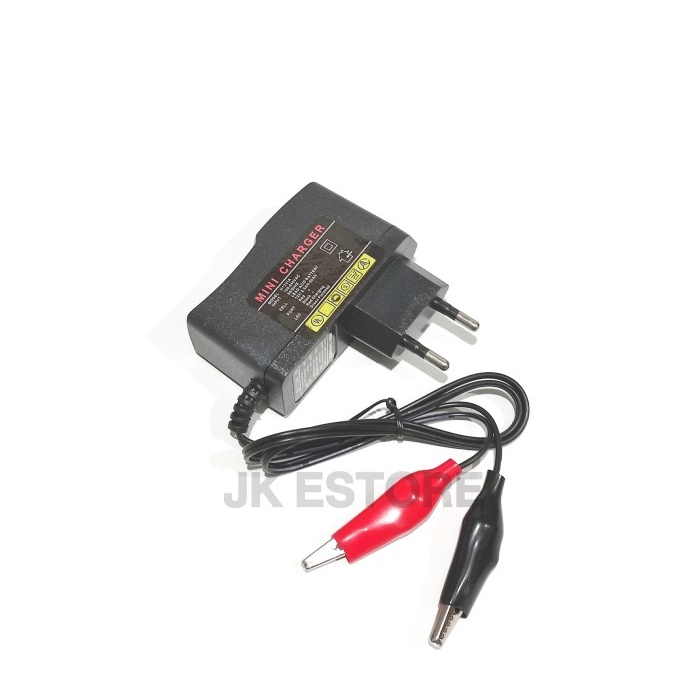 Hys Adaptor Test Lampu / Mini Charger Aki / Cas Aki Motor 12V Best