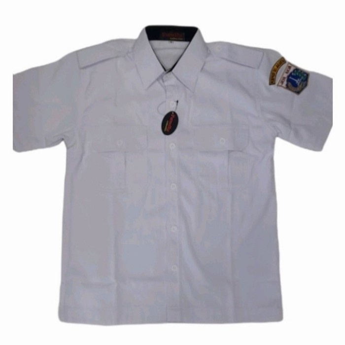 Kemeja Putih Jaya Raya/Seragam Putih Dki/Baju Pemda Putih Pns Dki