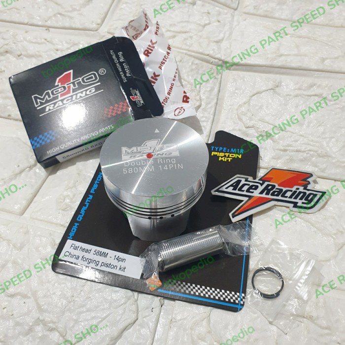 ✨Baru Piston 57 58 59 Pen 14 Forget Forging Moto 1 Racing Seher 57 58 59 Pin Limited