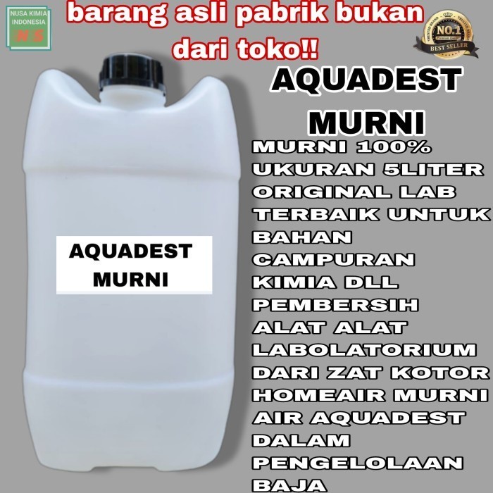 Ready Aquadest / aquadest 20 liter aquades 20 liter ph food air suling