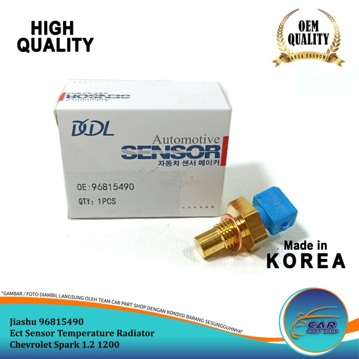 Ect Sensor Temperature Temperatur Radiator Chevrolet Spark 1.2 1200