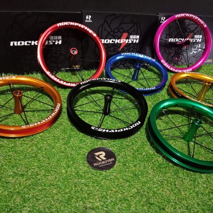Promo Whellset Velg Alloy Sepeda Pushbike / Balancebike