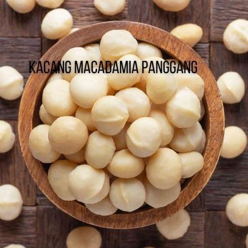 

Kacang madamia panggang 500gram / roasted macadamia nut GVS
