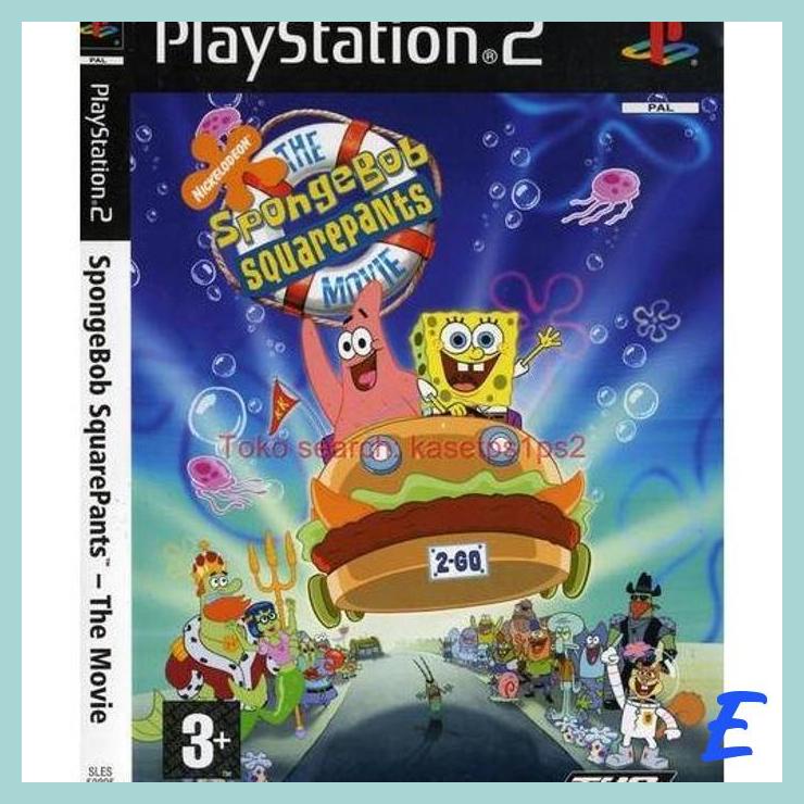 | KP | THE SPONGEBOB SQUARE PANTS MOVIE CD PS2 KASET PS2 GAME PS2