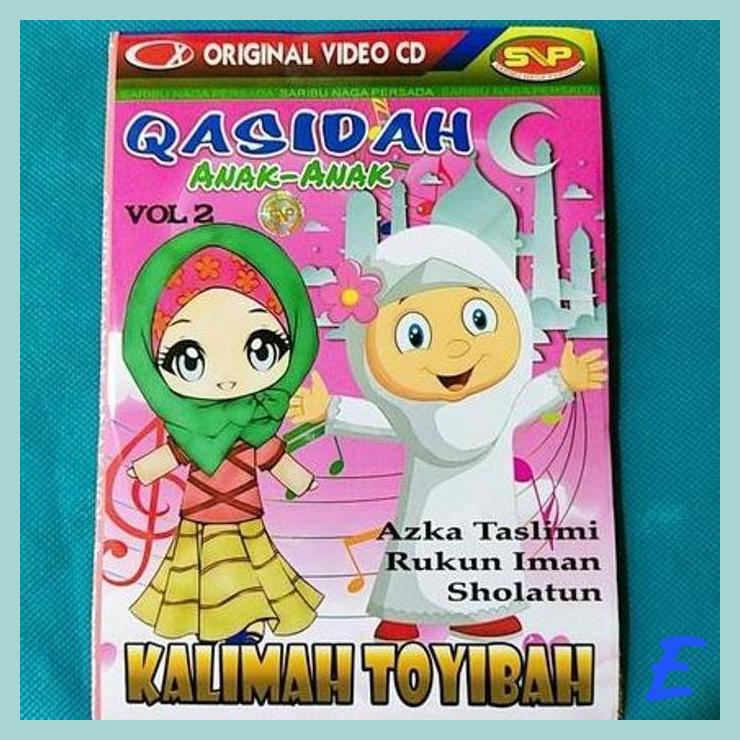| HNP | KASET VCD ORIGINAL VIDEO ANAK LAGU RELIGI ISLAM QASIDAH ANAK ANAK