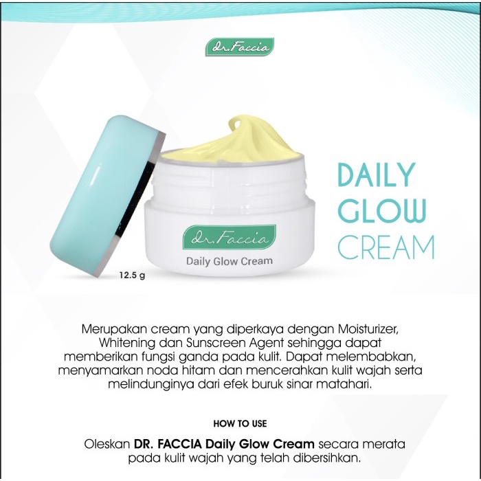Dr Faccia Daily Glow Cream - Whitening Wx 1 (02 002 001)