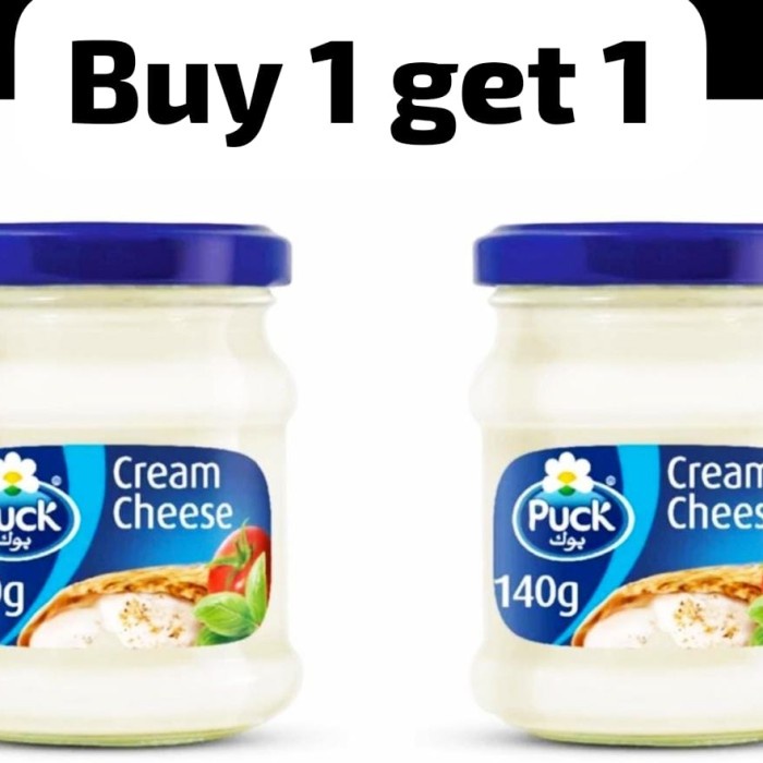 

Paket Murah Puck Cream Cheese 140Gr X 2Pcs Free Pisau