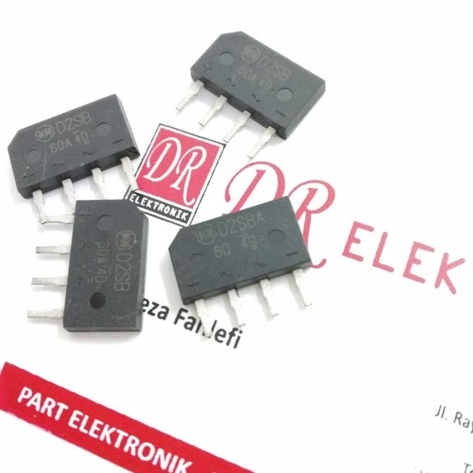 Diskon Dioda bridge brit sisir 2a 2 amper ampere 2SB D2SB 60 A 4D dre3 Juara