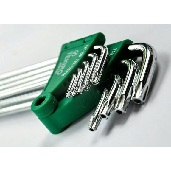 Kunci L bintang set lubang lobang bolong tengah TEKIRO Long panjang