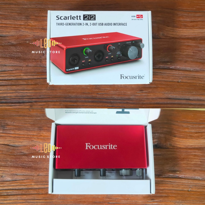 focusrite scarlett 3rd gen (generasi ke 3)