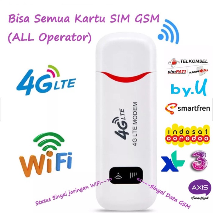 MODEM WIFI 4G WINGLE USB MIFI ALL OPERATOR
