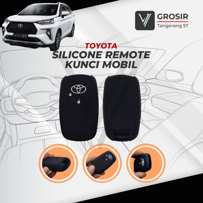 Silikon Kunci / Remote Toyota Veloz Avanza Tss 2022 Best