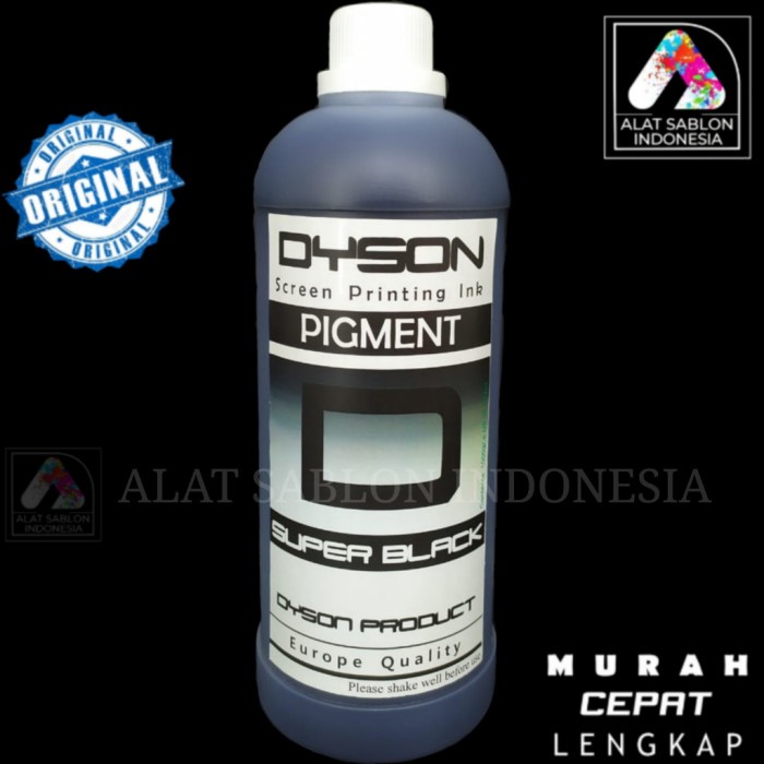 

Biang Warna Sablon Hitam Pigmen Black Dyson 1Kg