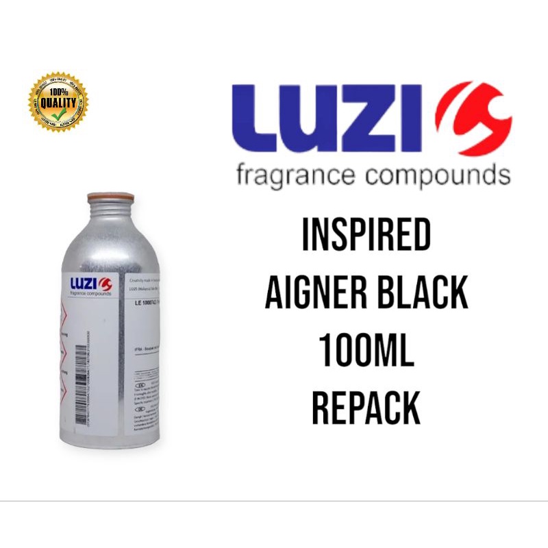 Bibit Parfum Aigner Black By Luzi 100ml