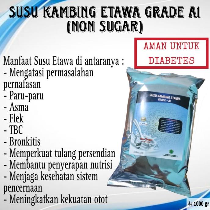 

SUSU KAMBING ETAWA GRADE A 1KG NON SUGAR H32S