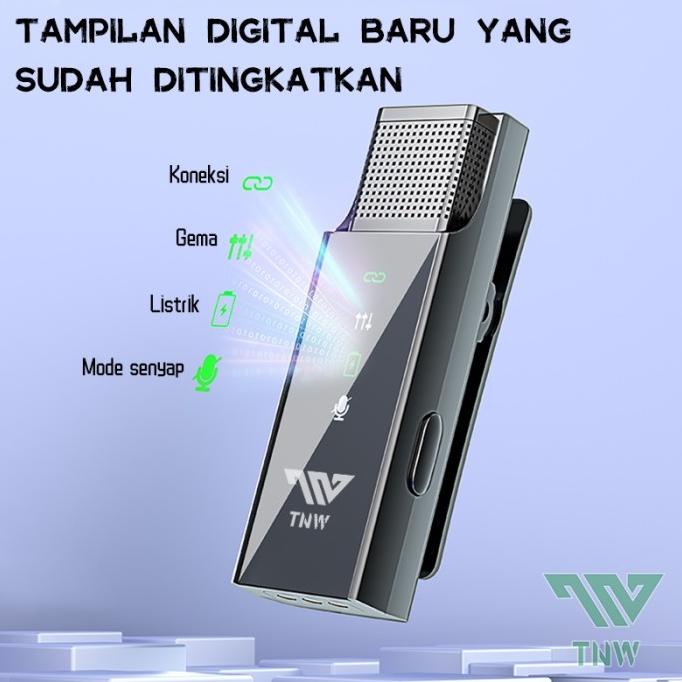 Tnw-A9Pro/A8Pro Microphone Wireless Mic Bluetooth Clip On Live Tiktok