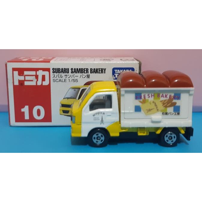 Tomica Takara Tomy 10 Subaru Samber Bakery 01