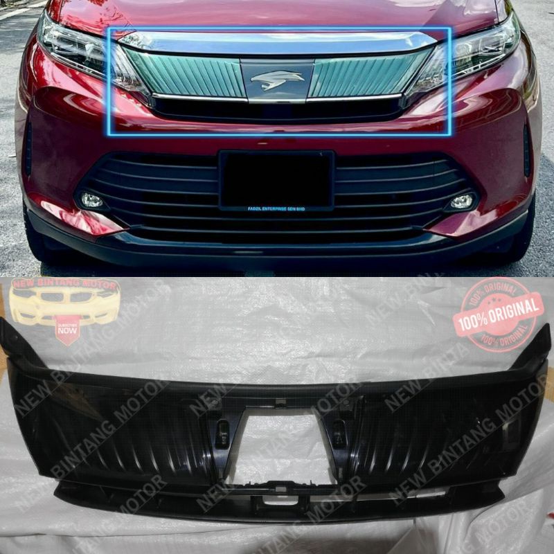 Grill toyota harrier 2014 2018 original