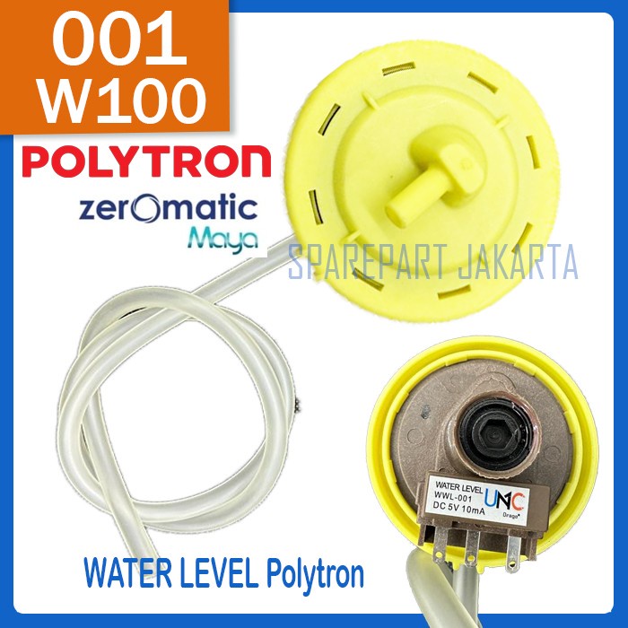 Water Level Mesin Cuci Polytron 3 Pin + Selang Wwl-001 Best