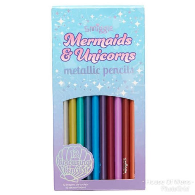 

Smiggle Magic Metallic Pencil Pack X12 - Pensil Warna Smiggle Stok Terbatas