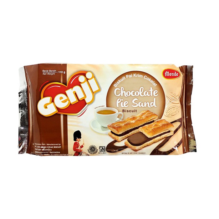 

Gratis Ongkir Biskuit Pie Krim Vanilla Coklat Monde Pie Sand 110 Gr