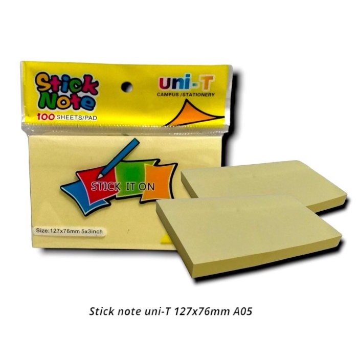 

Gratis Ongkir Sticky Notes Yellow 655 Memo Tempel Kuning 75 Mm X 127 Mm 100'S Besar