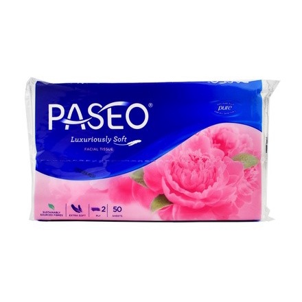 

Gratis Ongkir Tisu Wajah Paseo Facial Tissue Travel Softpack 50'S Extra Soft