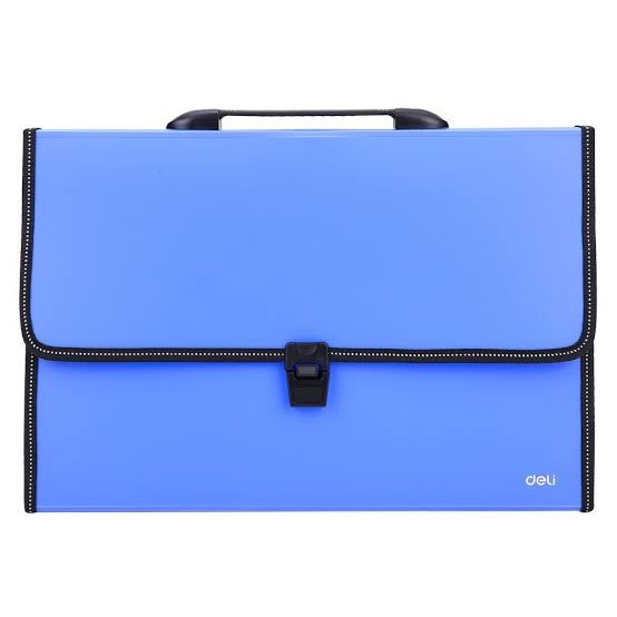 Gratis Ongkir Map Sekat Dokumen F4 Expanding File 12 Sekat Map Harmonika Deli Folio