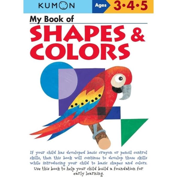 Buku Anak - Kumon - My Book Of Shapes And Colors