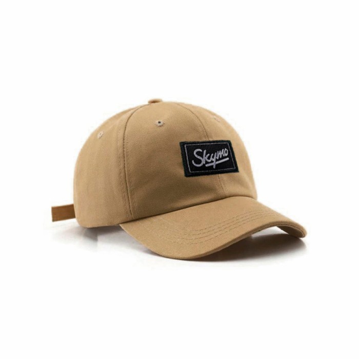 topi pria Topi Baseball Pria Distro Ori Bahan Raffel Suede Tebal,Bisa COD - Coksu(U6M3) topi pria ba