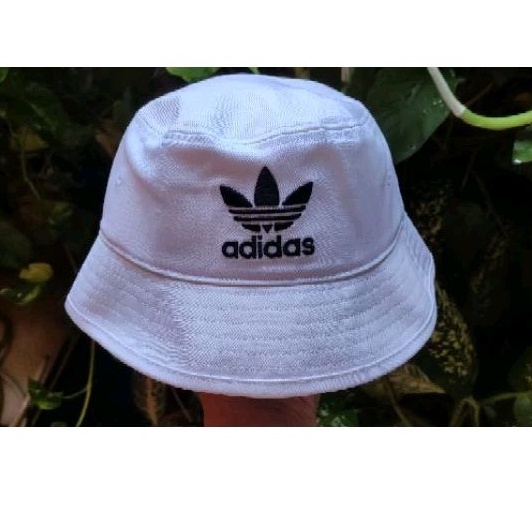 Adidas Bucket Hat Trefoil LogoIn White