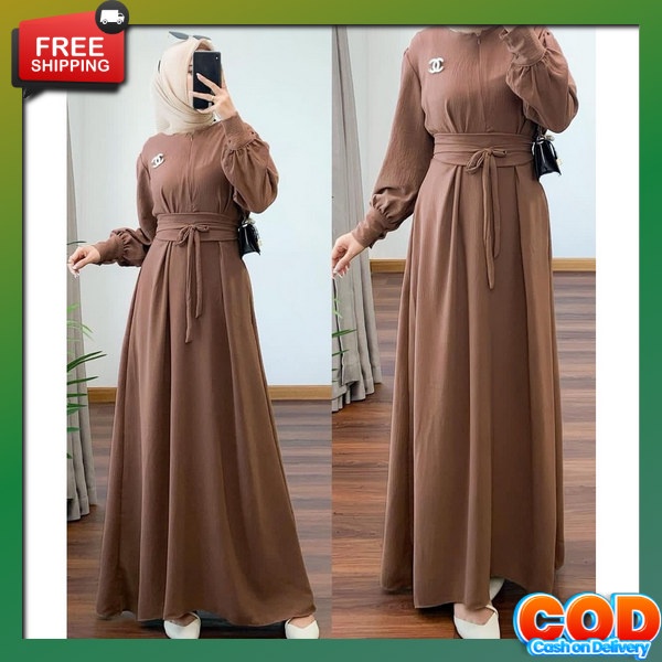 Adem Dan Nyaman Digunakan Bj Gamiss Premium Dress Perempuan Syari Gamis Terbaru Pakaian Games Kekini