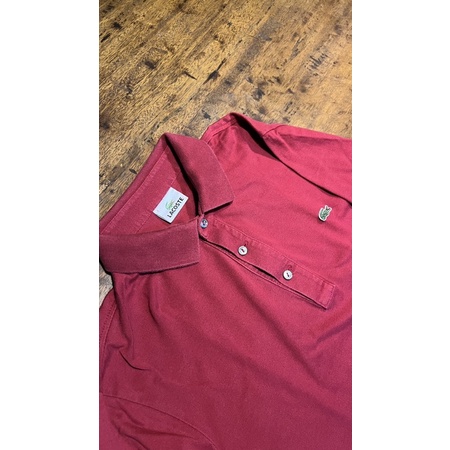 Lacoste polo kerah lengan panjang rugby not tommy
